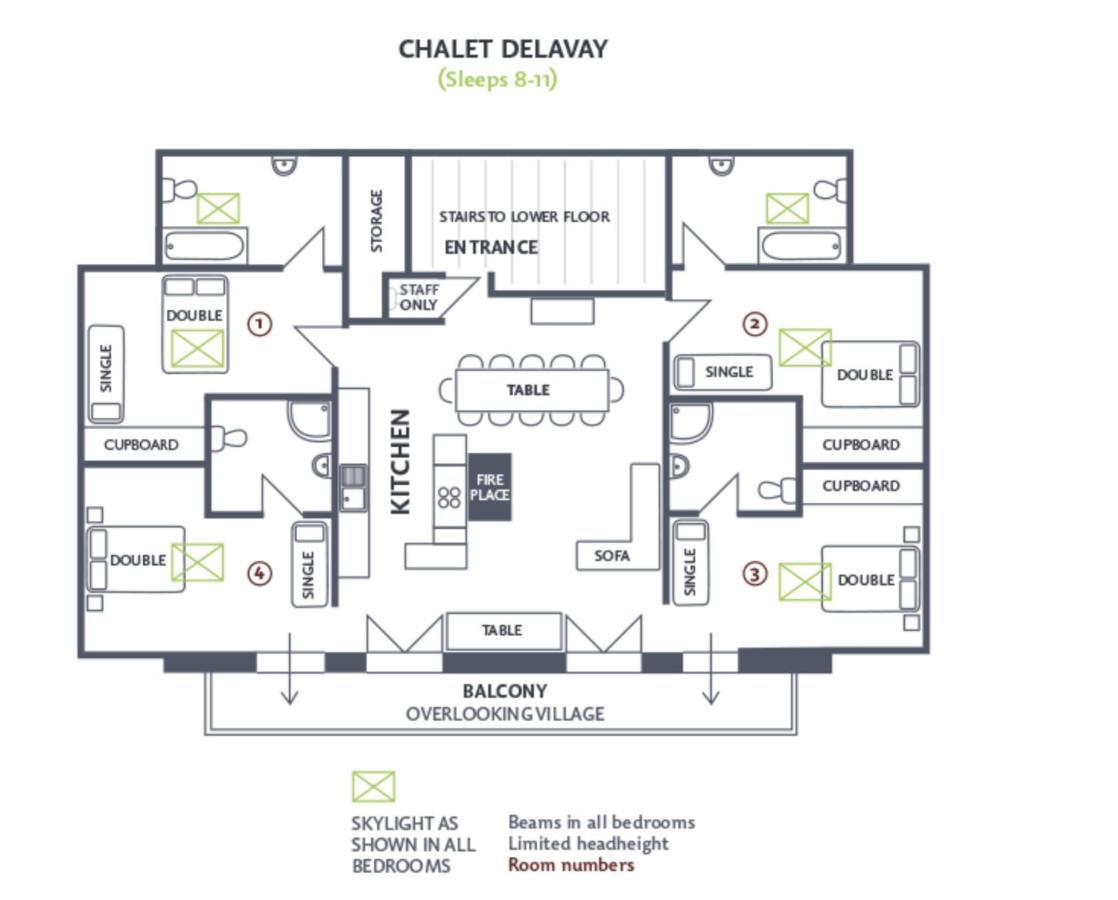 Appartements Delavay Les Gets Buitenkant foto